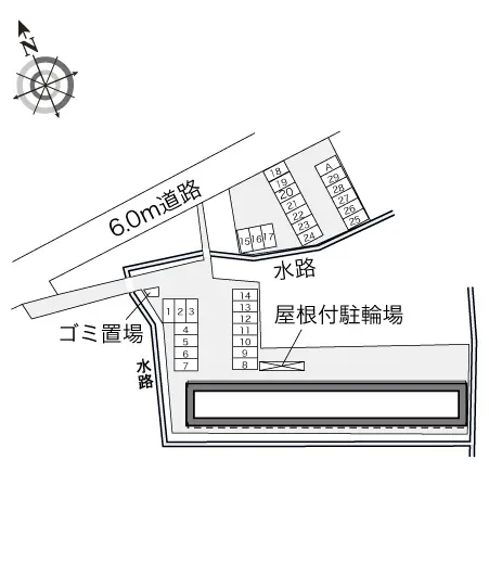 ★手数料０円★姫路市保城　月極駐車場（LP）